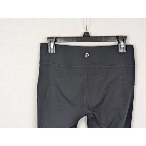 Athleta Power X's and O's Capri Leggings Black Women's Size Medium - Picture 8 of 13